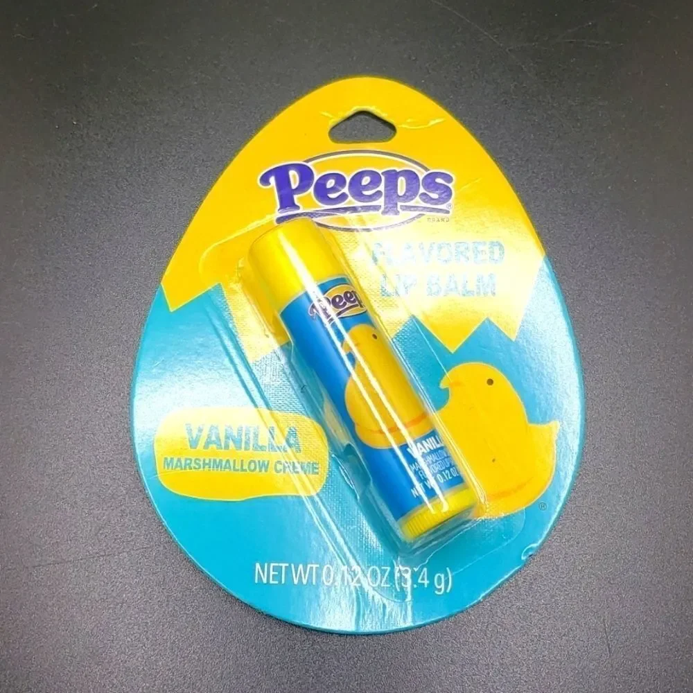 Peeps vanilla marshmallow flavored lip balm
